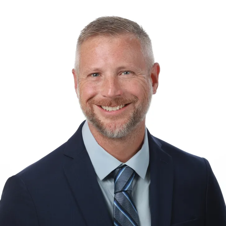 Professional headshot of Trent Adams, Site Superintendent for Precision Environments.